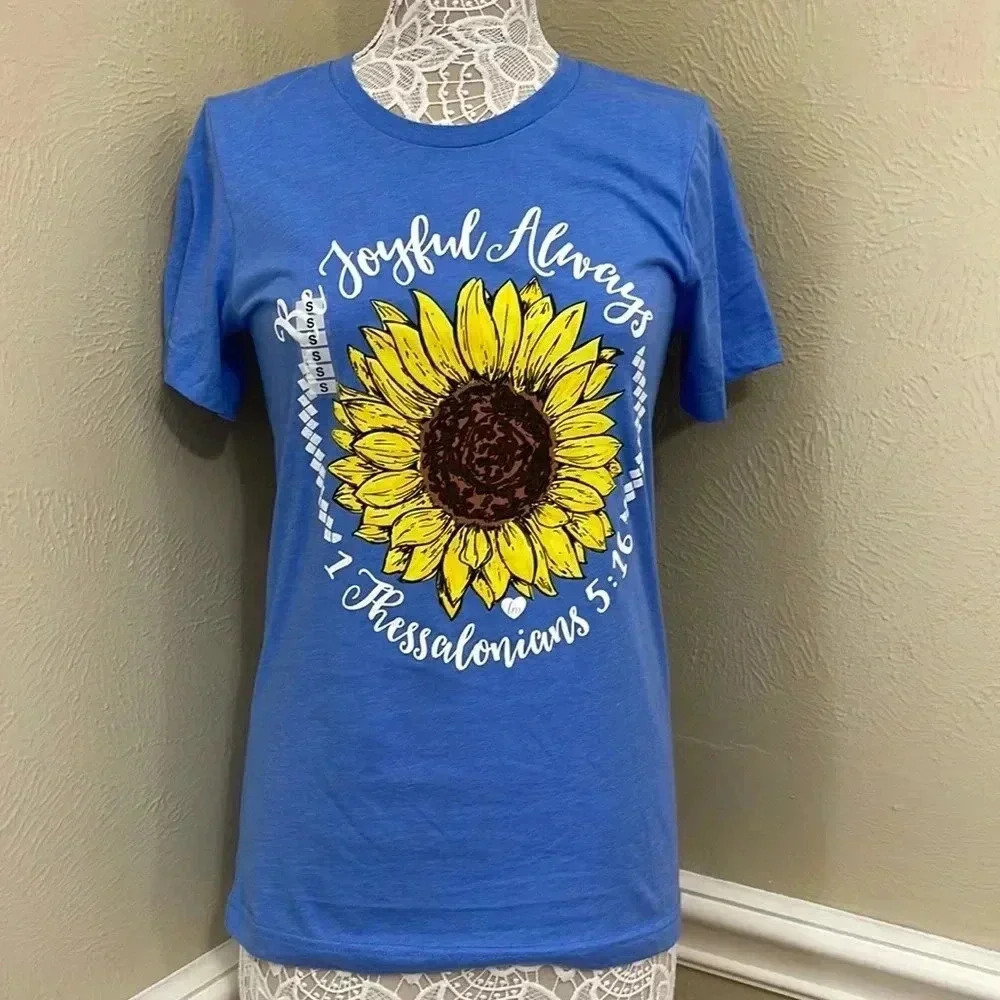 2/15 Cute sunflower top